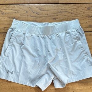 Men's Under Armour Light Gray Athletic Shorts